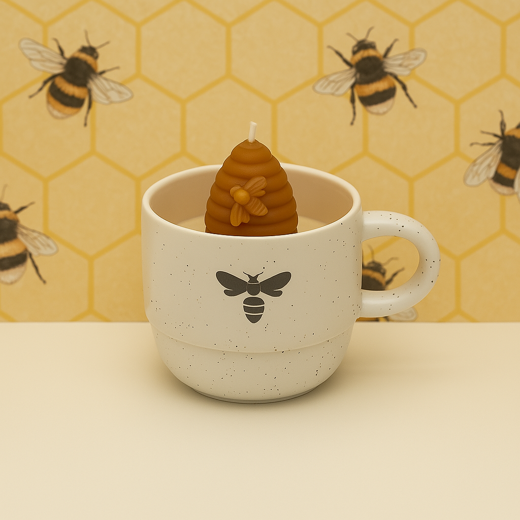 Home Sweet Hive – Vanilla + Honey Soy Wax Candle