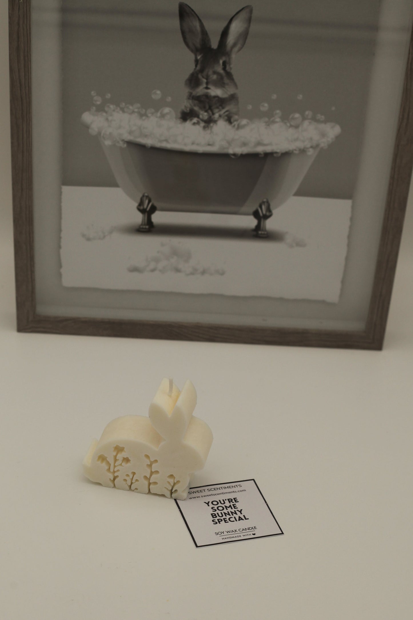 You're Some Bunny Special – Bunny Shaped Soy Wax Pillar Candle