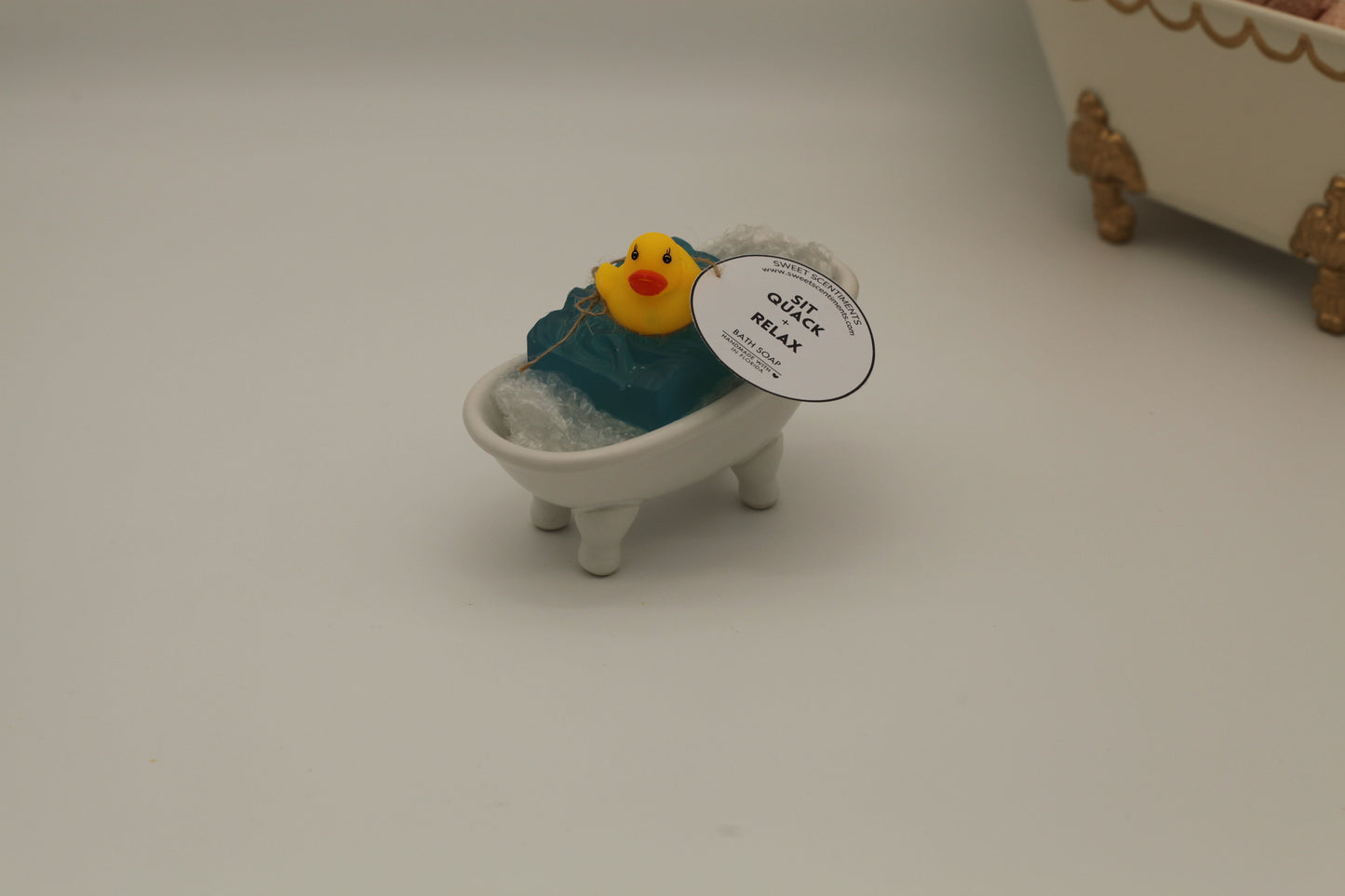 Sit Quack + Relax – Hand-Poured Duck Bath Soap Bar