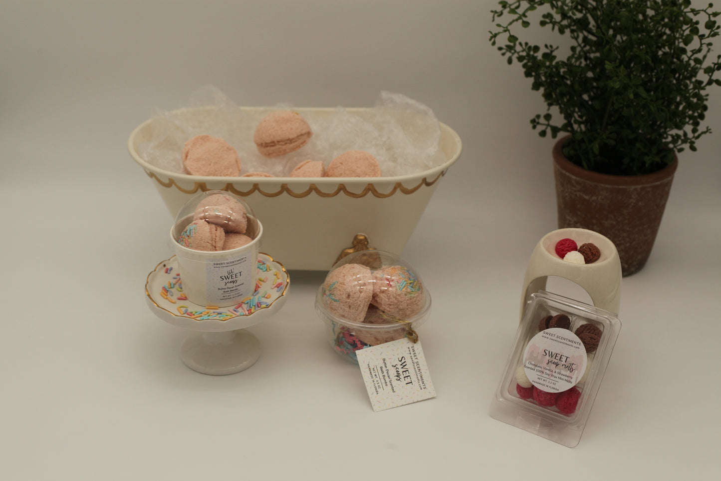 MoodMelts™ Sweet Scoops Soy Wax Melts – Ice Cream Trio