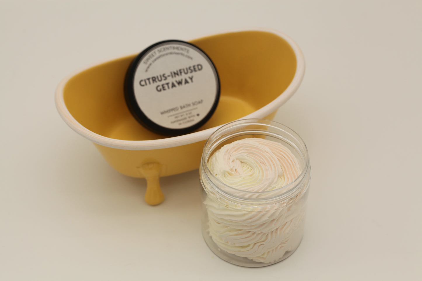 Citrus Infused Getaway – Whipped Bath Soap