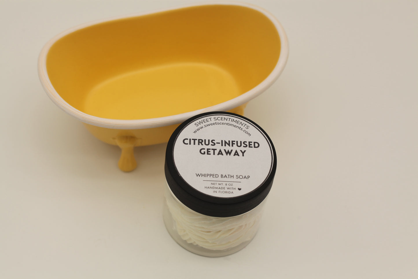 Citrus Infused Getaway – Whipped Bath Soap