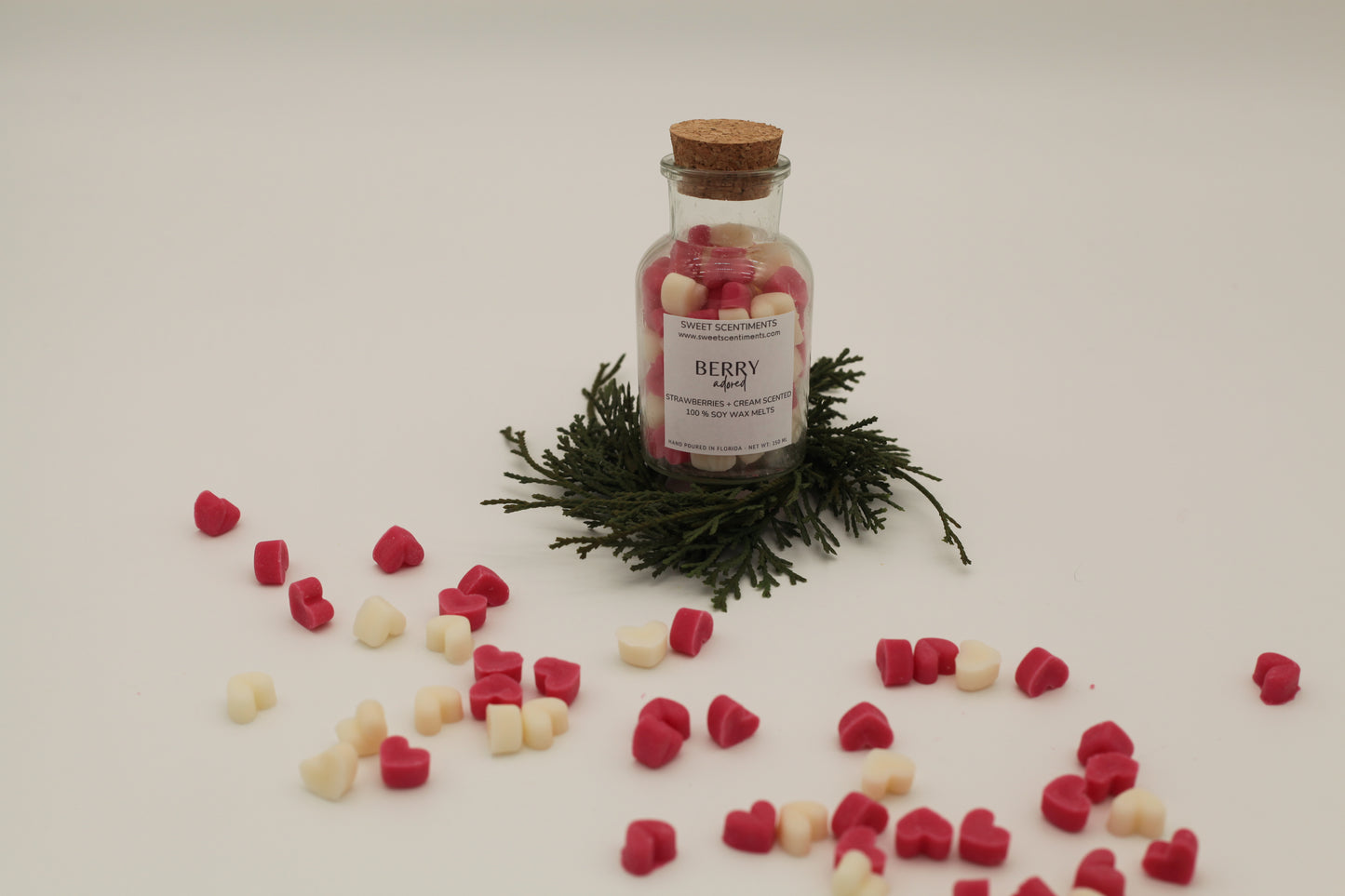 MoodMelts™ Berry Adored - Strawberry Shortcake Scented Soy Wax Melts