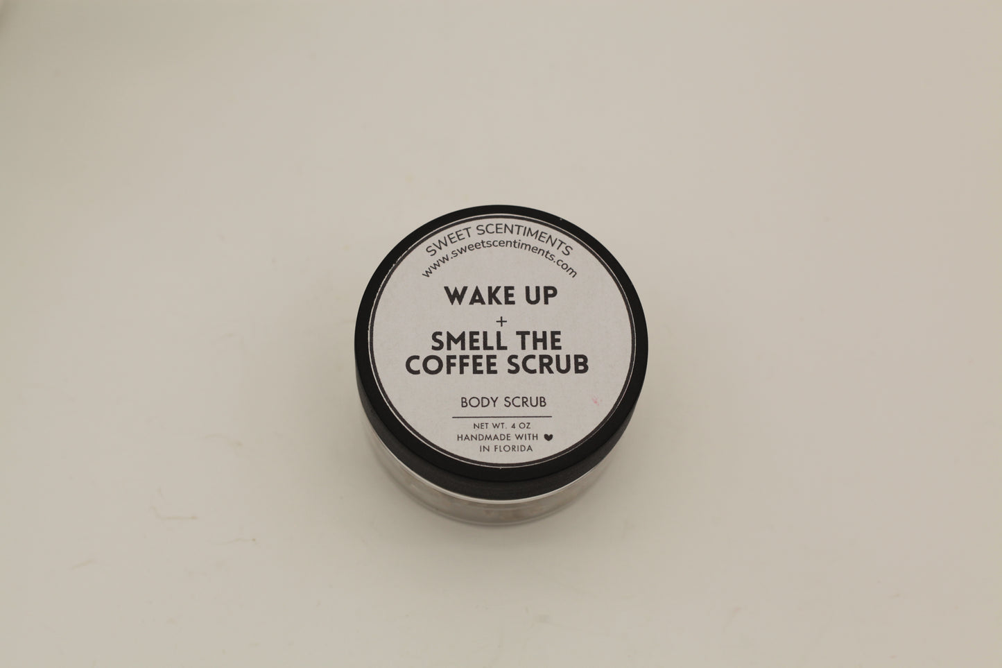 Wake Up + Smell the Coffee – Exfoliating Sugar Scrub with Coffee Grounds