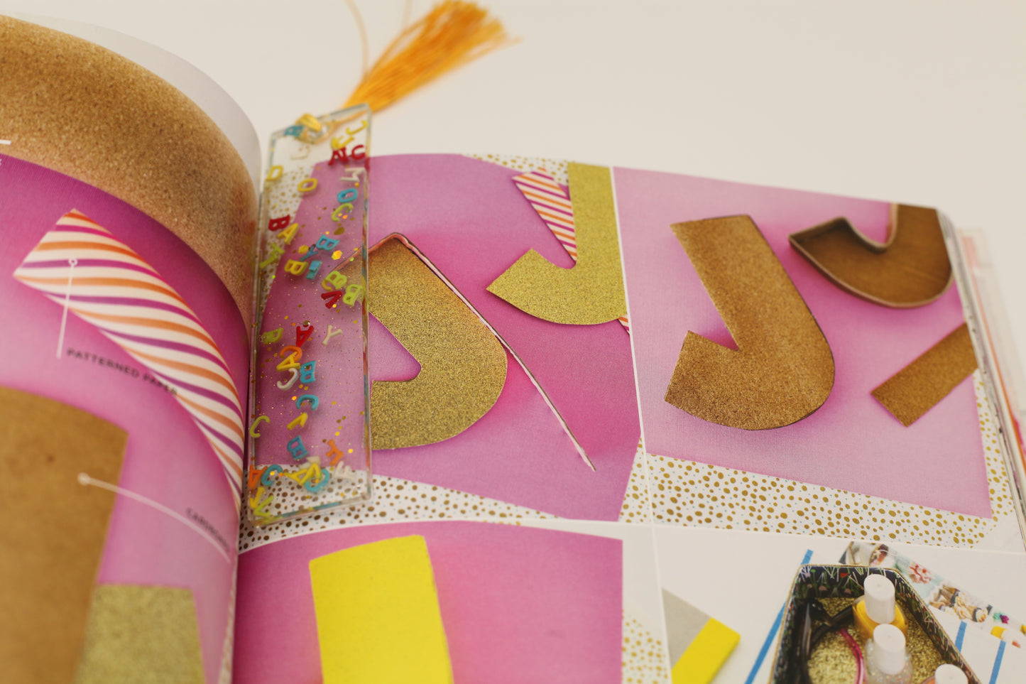 GlowTales™ Bookmarks – Alphabet Lettering Design