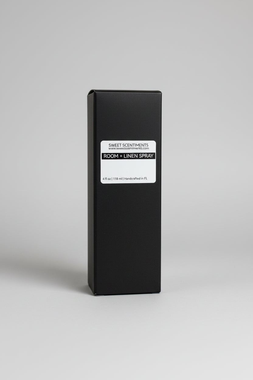 Turndown Calm | Warm Cocoa Butter + Soft Vanilla | Room + Linen Spray