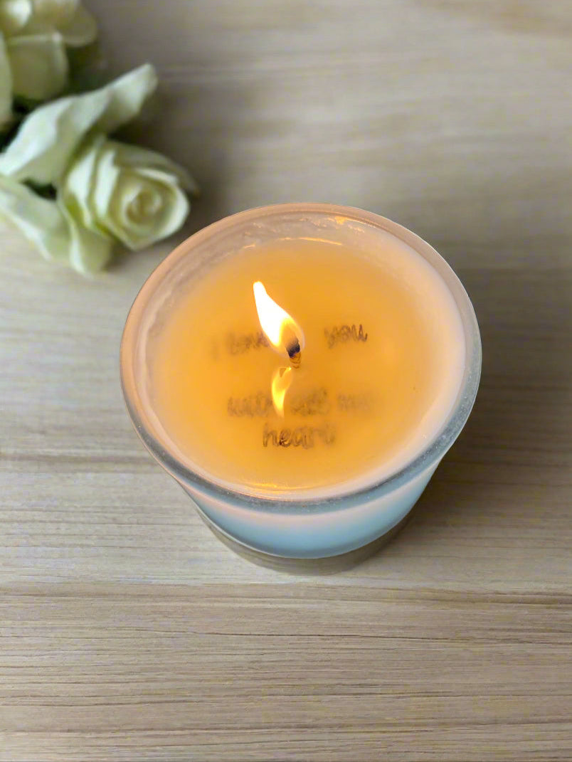 Hidden Scentiments – Hidden Message Soy Wax Candle