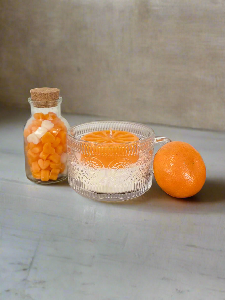 Peel the Moment – Orange Citrus Scented Soy Wax Candle