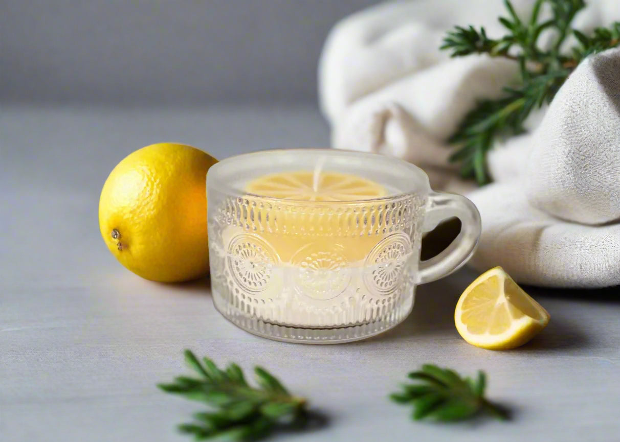 Squeeze the Day – Lemon Bar Scented Soy Wax Candle