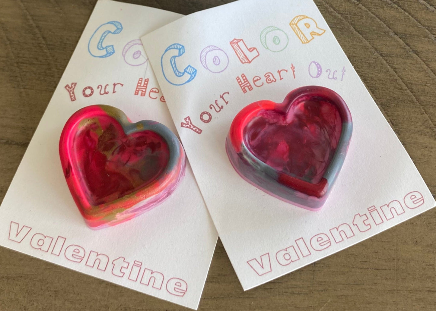 Heart Crayons – Handmade Crayon Party Favors