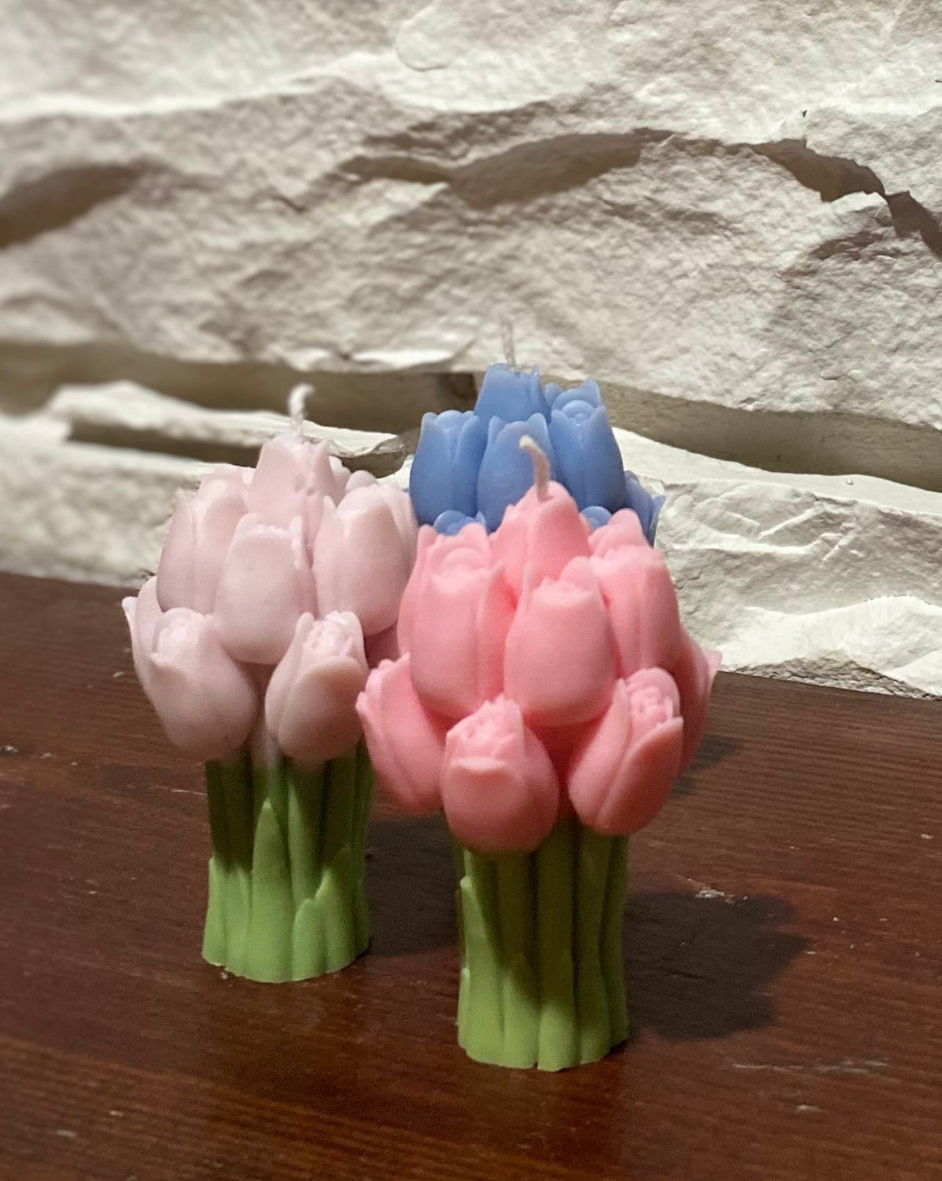 Fresh Picked – Tulip Soy Wax Pillar Candle