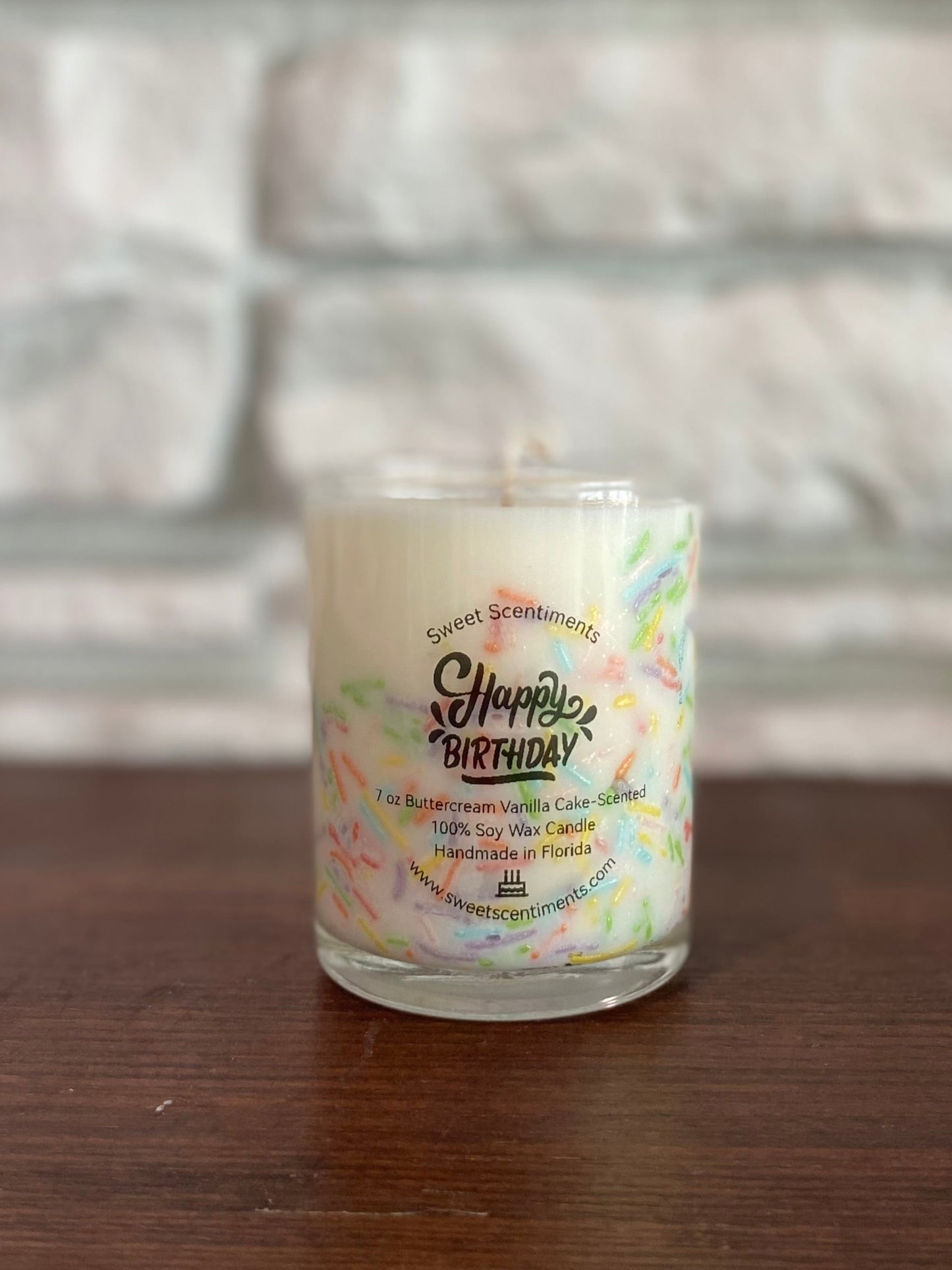 Buttercream Bliss Birthday Celebration Soy Wax Candle