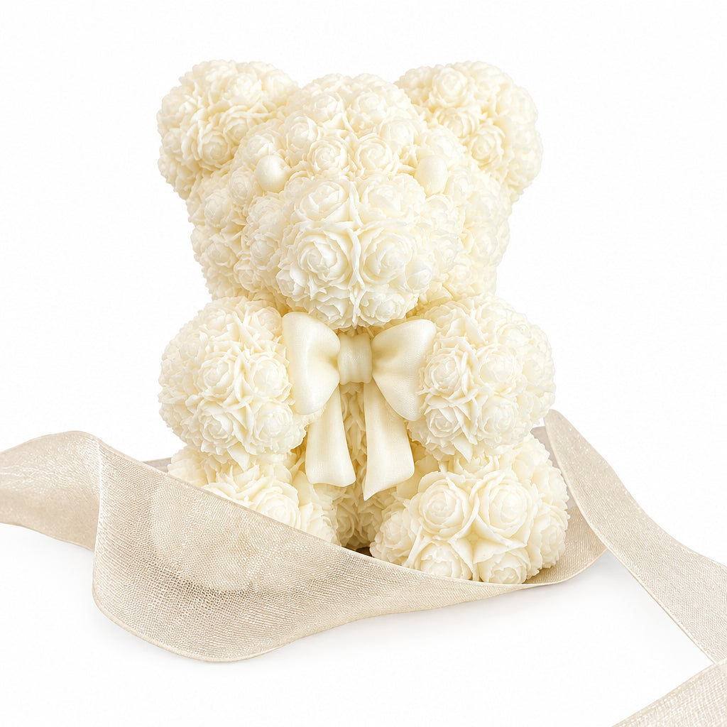 Bear-y Sweet Beginnings | Soy Wax Bear Pillar Candle