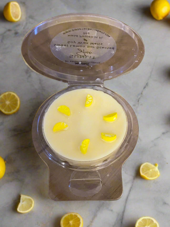 MoodMelts™ Sunlit Slice – Lemon Bar Dessert Scented Soy Wax Melts
