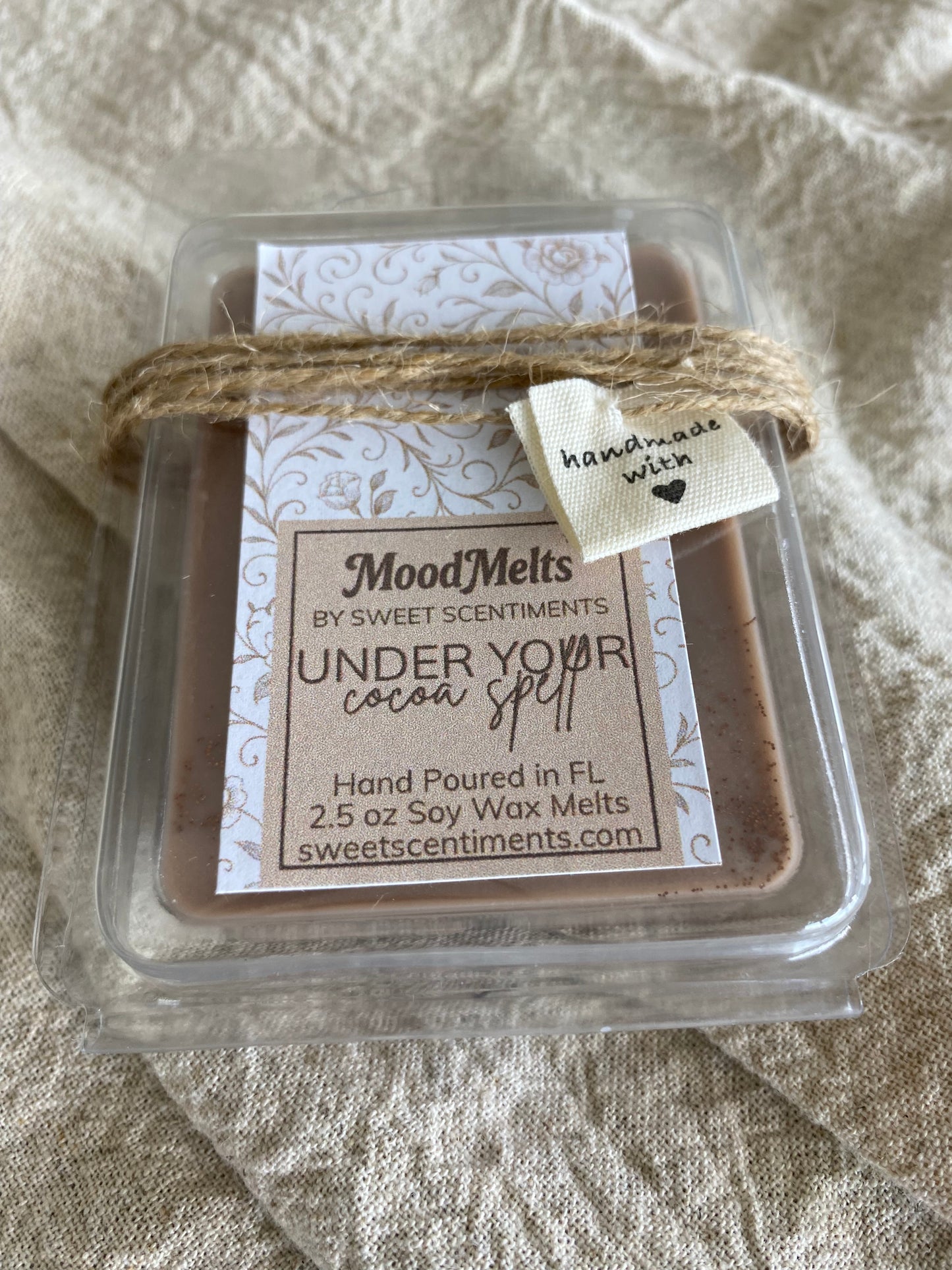 MoodMelts™ Under Your Cocoa Spell – Chocolate Scented Soy Wax Melts