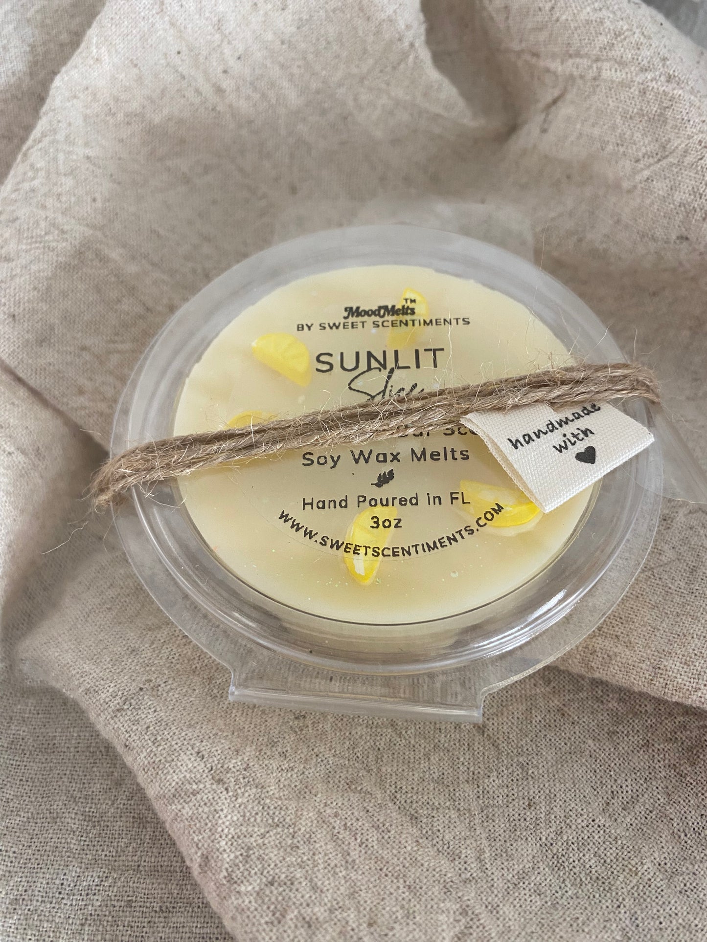 MoodMelts™ Sunlit Slice – Lemon Bar Dessert Scented Soy Wax Melts