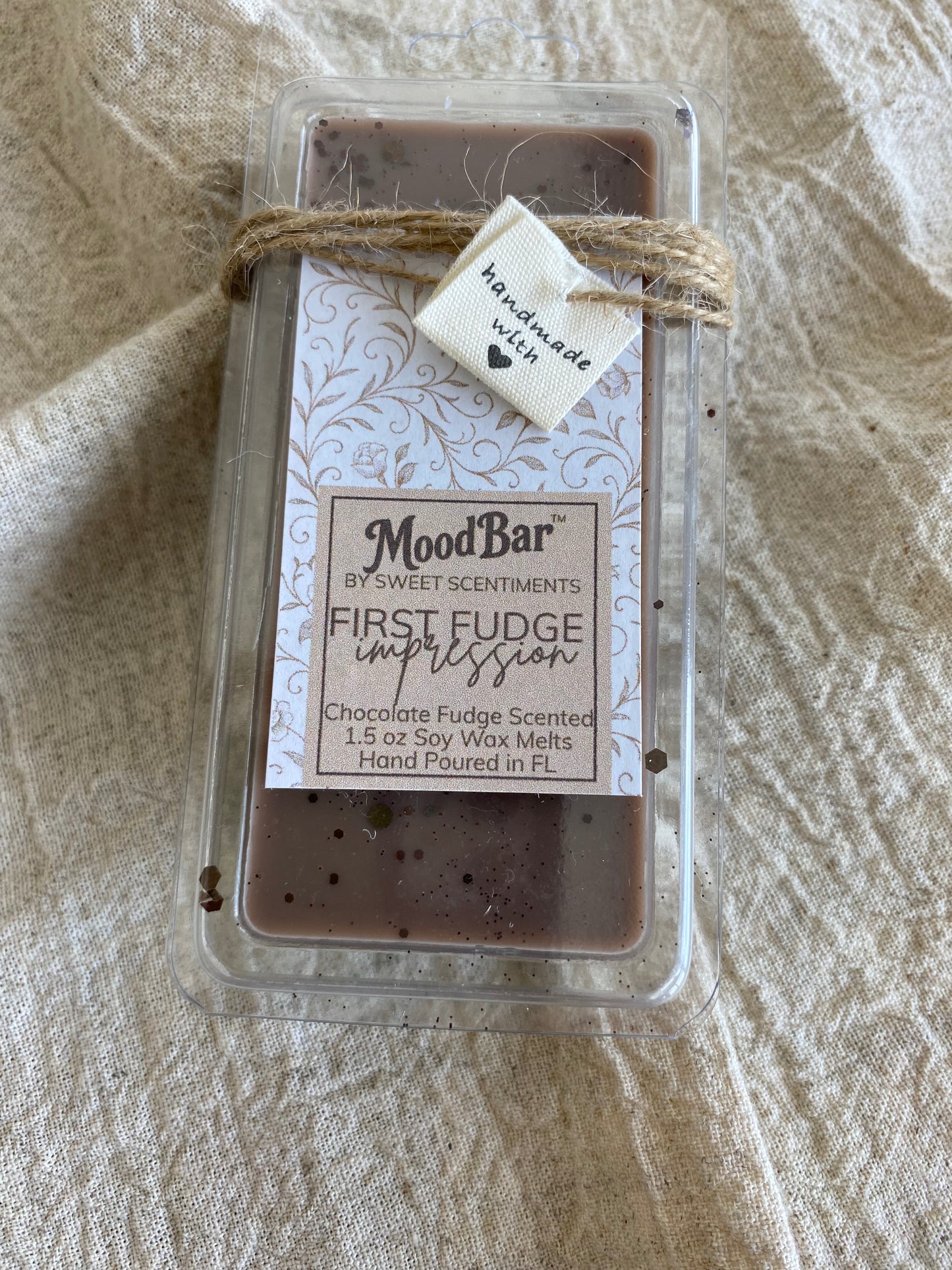 MoodBar™ First Fudge Impression – Wax Melts Snap Bar