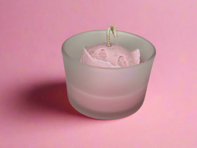 Pink Sugared Happiness – Sugared Berry Crème Soy Wax Candle