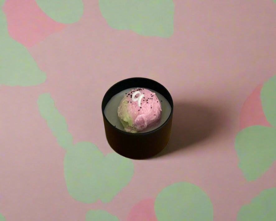 Melon Glow – Mini Moment Travel Candle