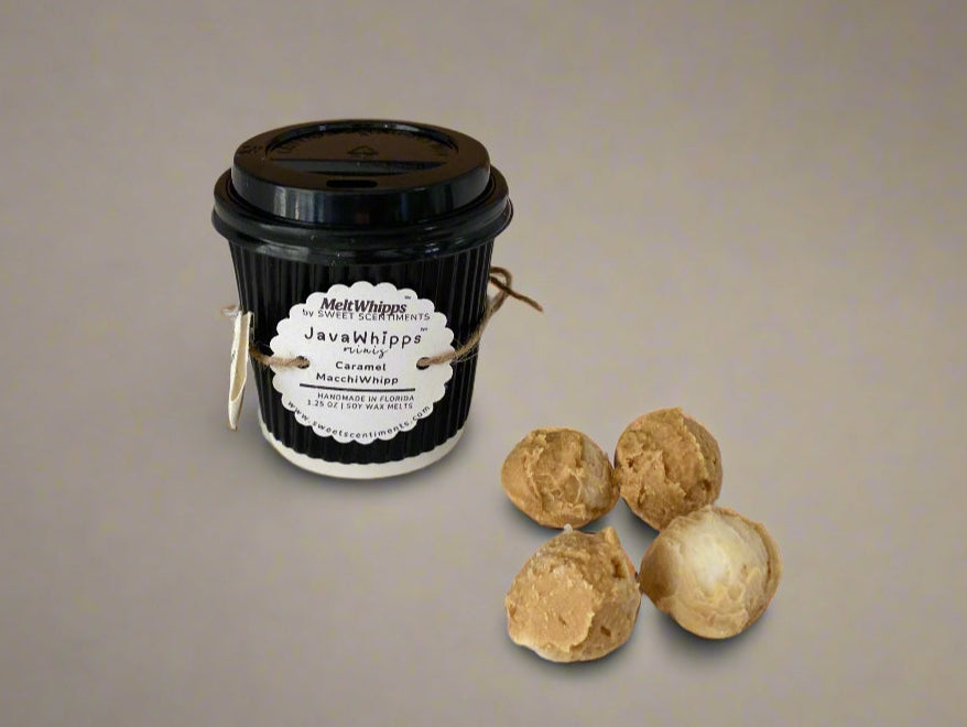 JavaWhipps™ Minis – Caramel MacchiWhipp™ – MeltWhipps™ Soy Wax Melts