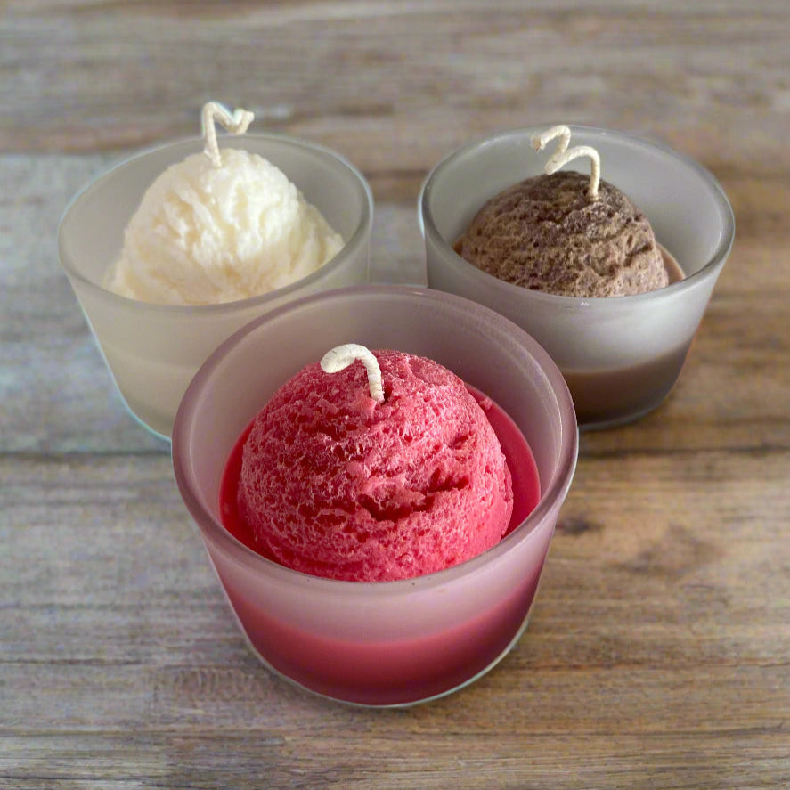 Bold + Melted – Chocolate Fudge Scented Travel Candle – Scoop Me Up™