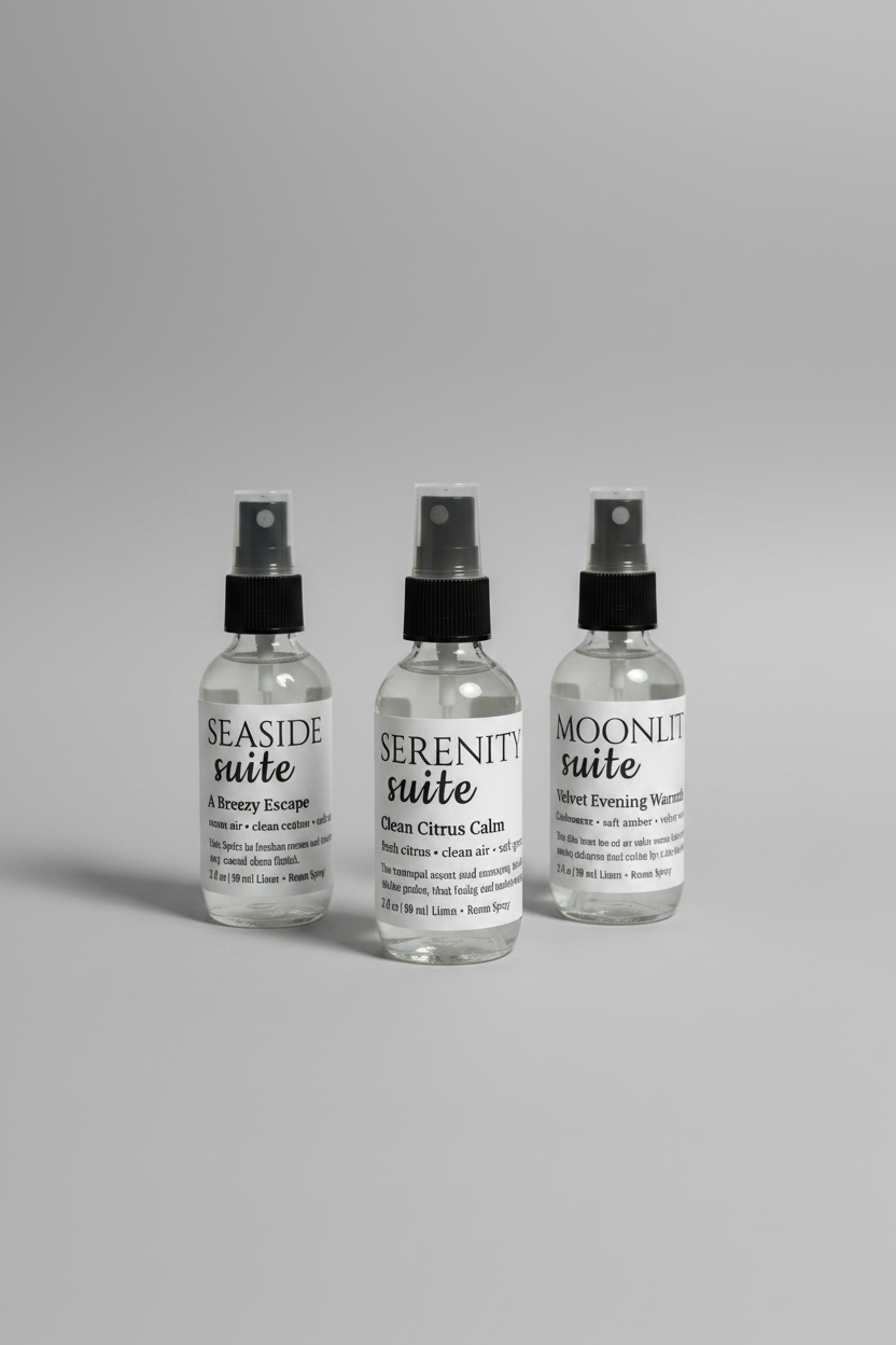 Welcome to the Suite Life Collection | Room + Linen Spray Trio