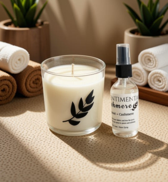 Scentimental Cashmere | Bergamot + Cashmere | Room + Linen Spray