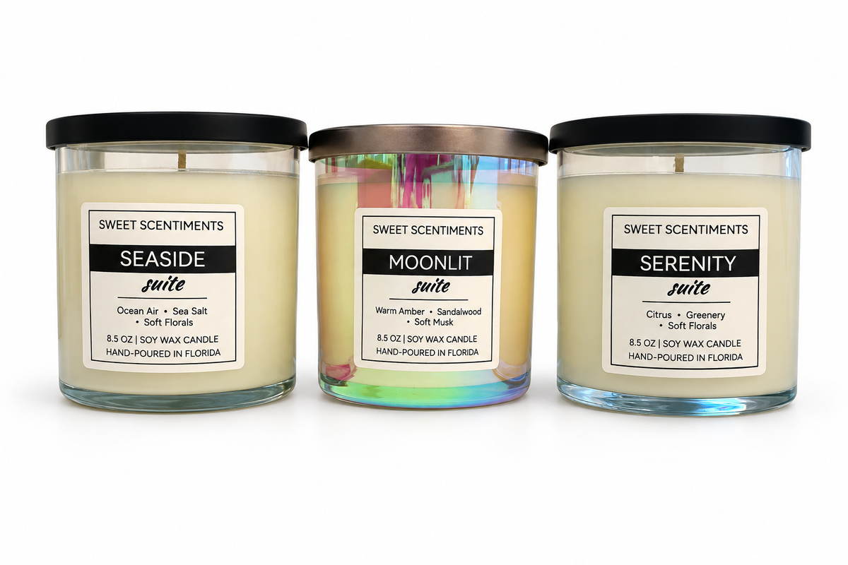Aura: Suite Retreat Collection | 3-Candle Gift Set