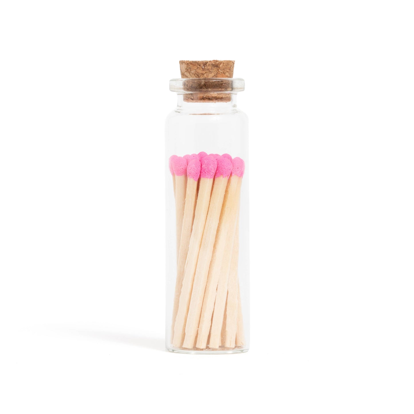Scentimental Spark™ | Pink Pop – Bubblegum Pink Matches – Small Corked Vial