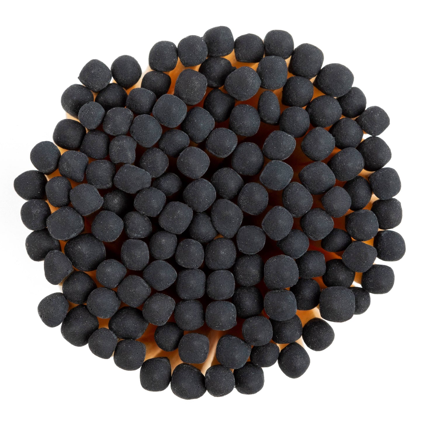 Light the Scentiment | Black Matches in Medium Glass Jar