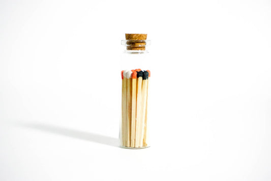 Light the Scentiment | Halloween Matches in Small Glass Bottle