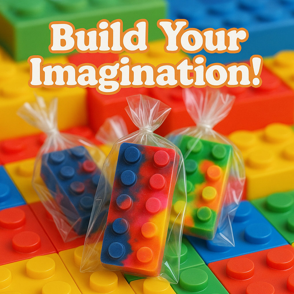 Lego My Crayon - Brick Crayons for Kids, Creative Gifts & Party Favors