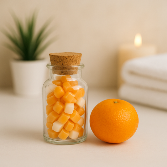 MoodMelts™ Orange You Loved? – Orange + Sweet Cream Scented Soy Wax Melts