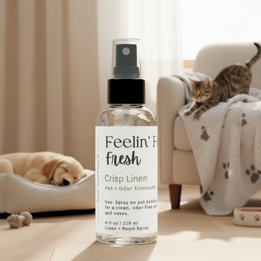 Feelin’ Furr-Ever Fresh | Pet + Odor Eliminator Linen Spray