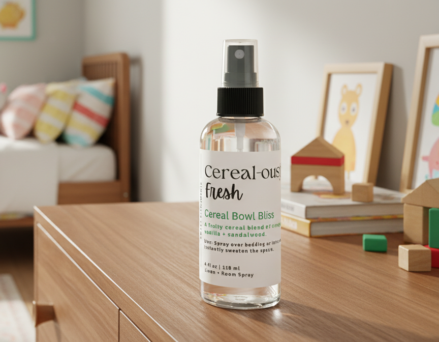 Cerealously Fresh | Cereal Bowl Bliss Linen + Room Spray
