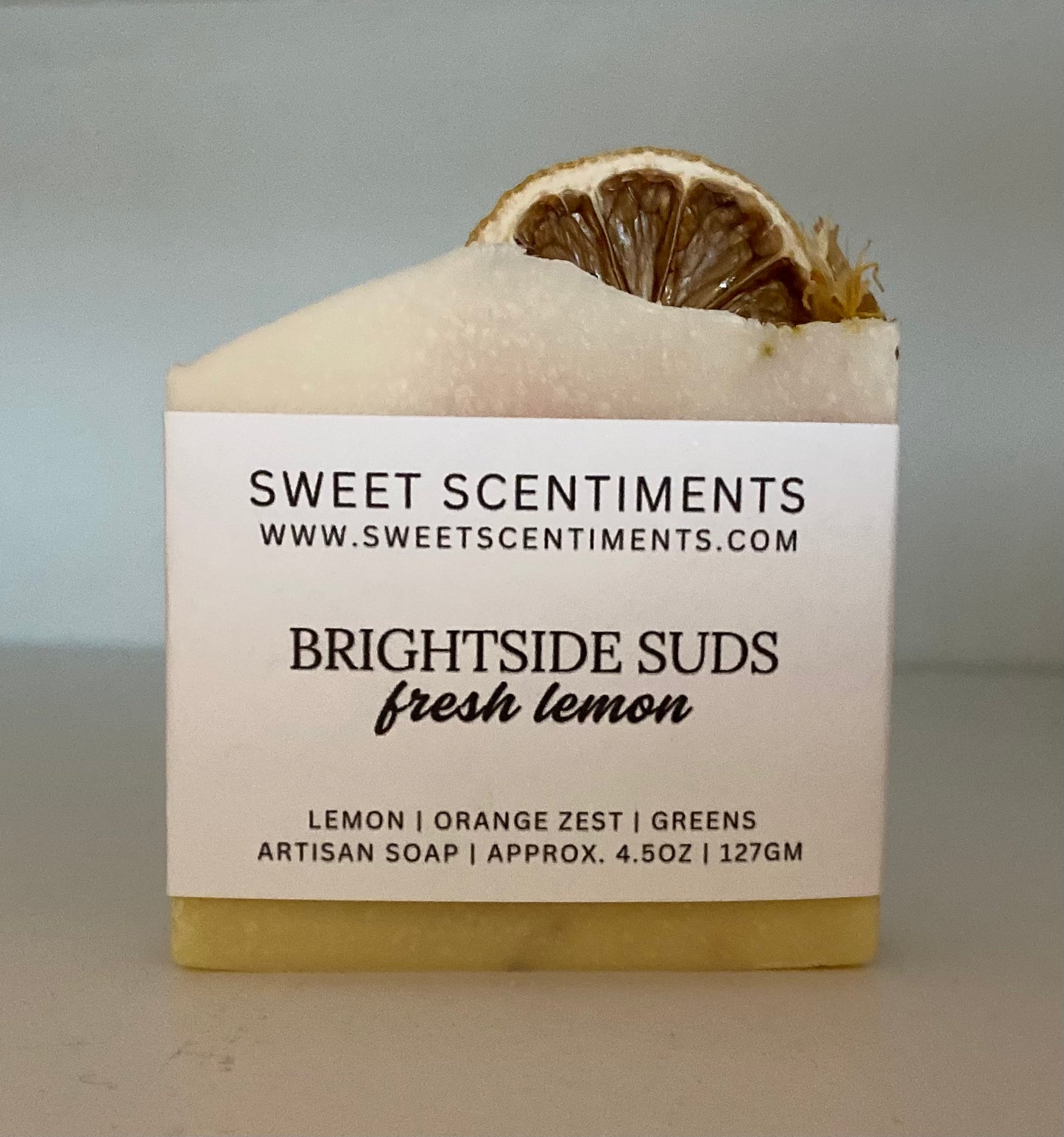 Brightside Suds | Fresh Lemons | Handcrafted Soap
