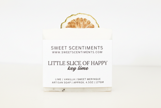 Little Slice of Happy | Key Lime | Handcrafted Soap 
