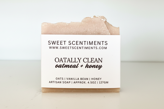 Oatally Clean | Oatmeal + Honey | Handcrafted Soap