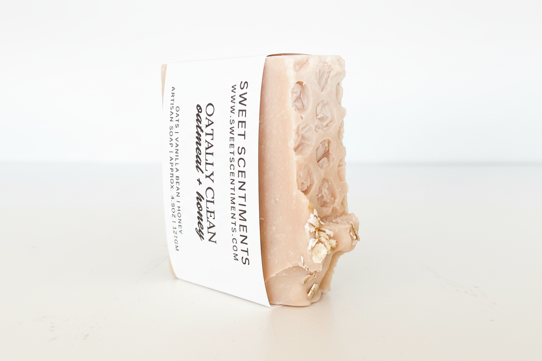 Oatally Clean | Oatmeal + Honey | Handcrafted Soap