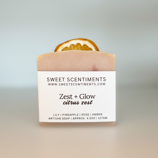 Zest + Glow | Citrus Zest | Handcrafted Soap