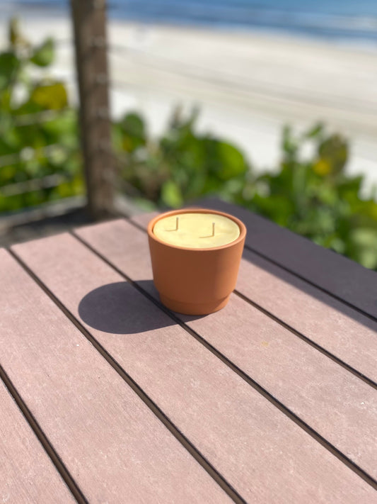 Firefly Flicker – Citronella Scented Terracotta Candle