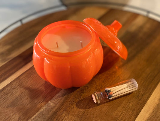 Gourd Vibe-rations | Pumpkin Caramel Crunch Soy Wax Candle