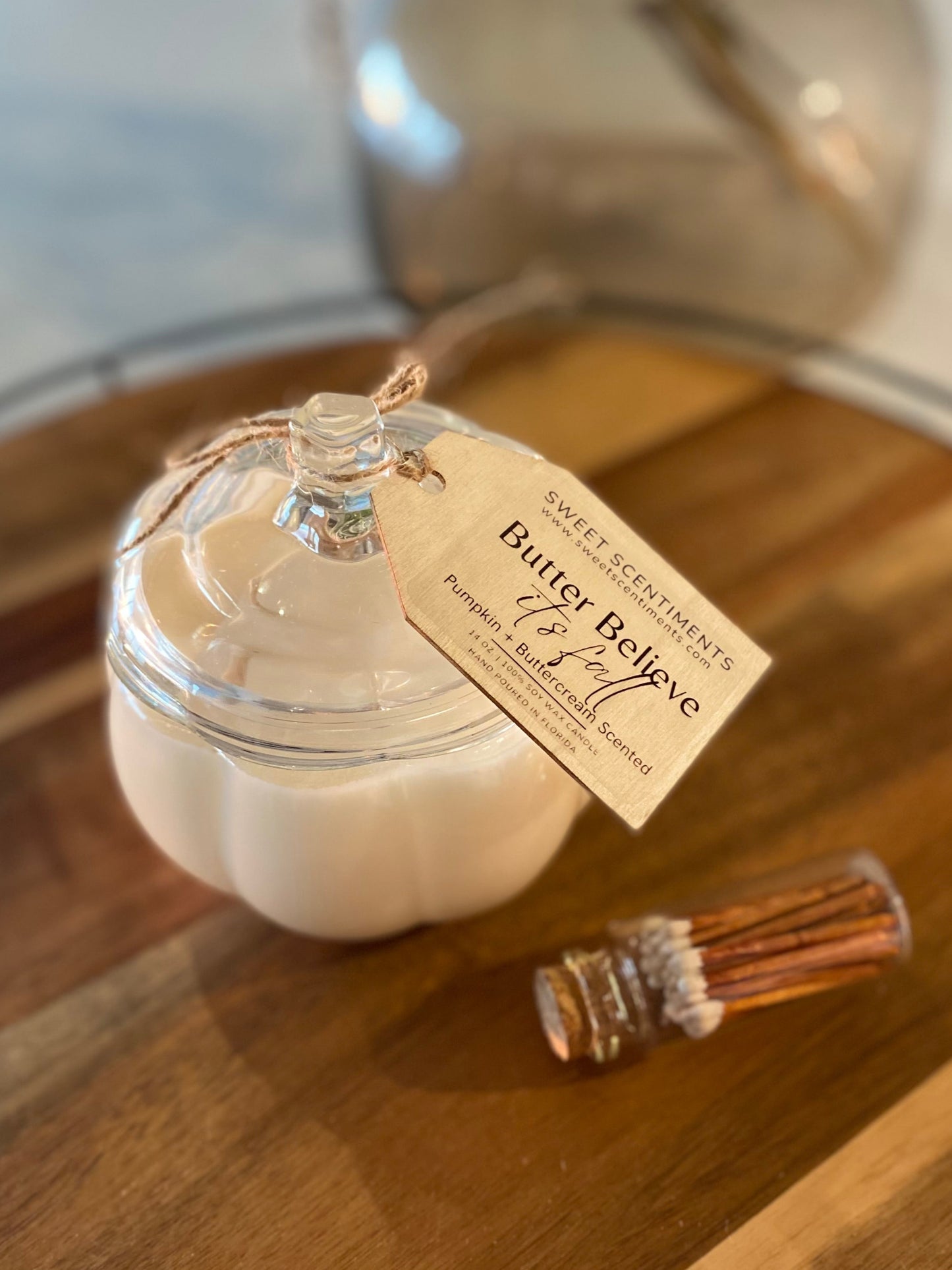 Butter Believe It’s Fall | Pumpkin Spice + Buttercream Soy Wax Candle