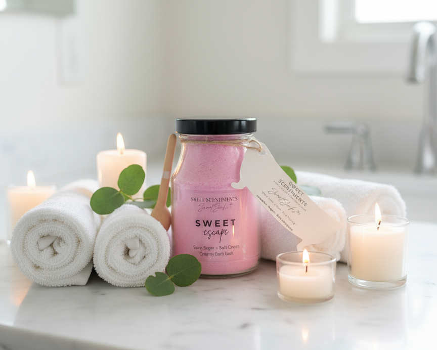 Sweet Escape | Spun Sugar + Soft Cream | SweetSoaks™