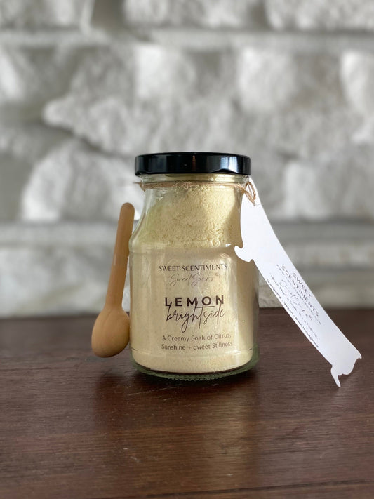 Lemon Brightside | Citrus + Sweet Stillness | SweetSoaks™