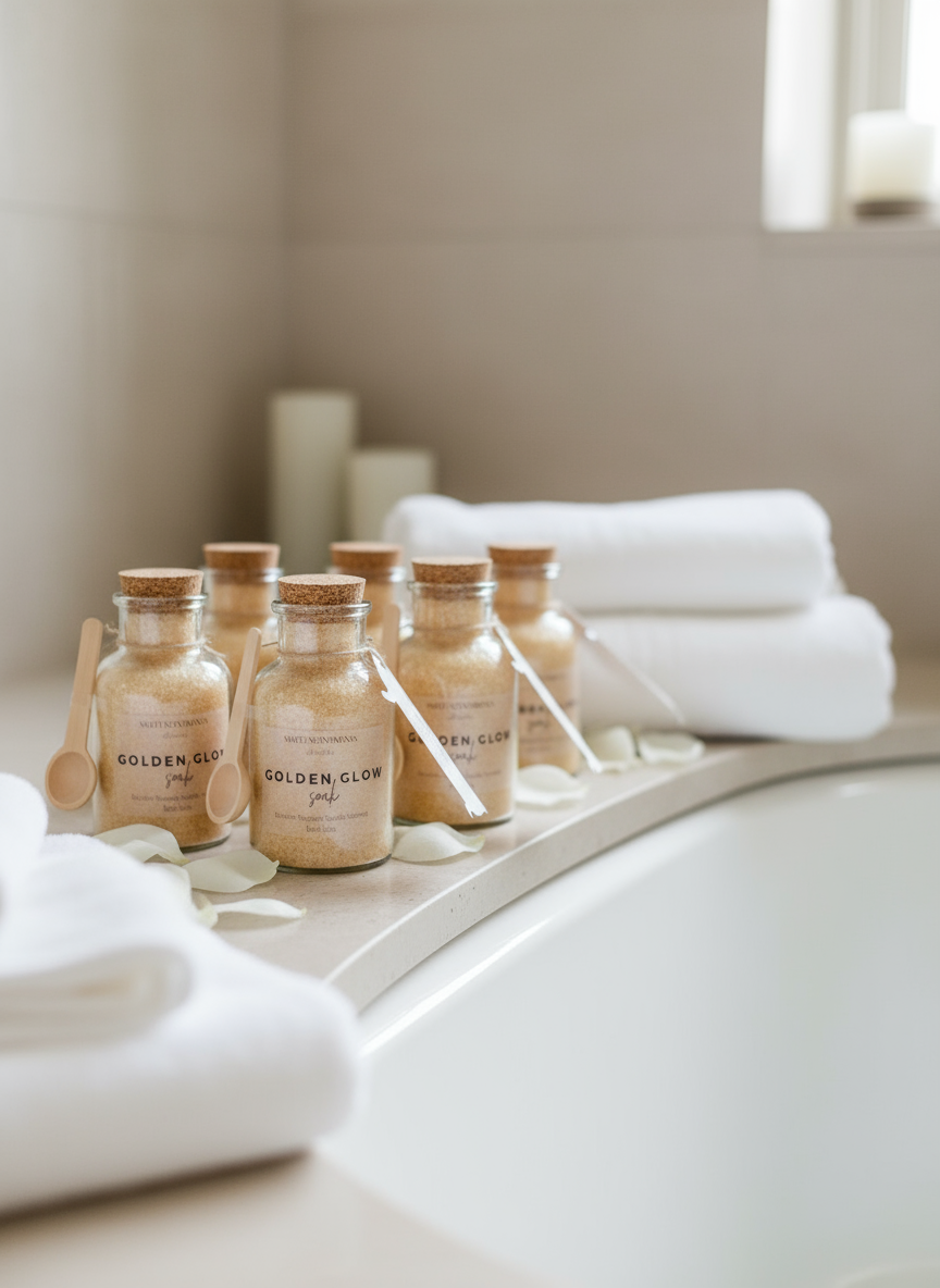 Golden Glow Soak | Pumpkin Soufflé | SaltSoaks™