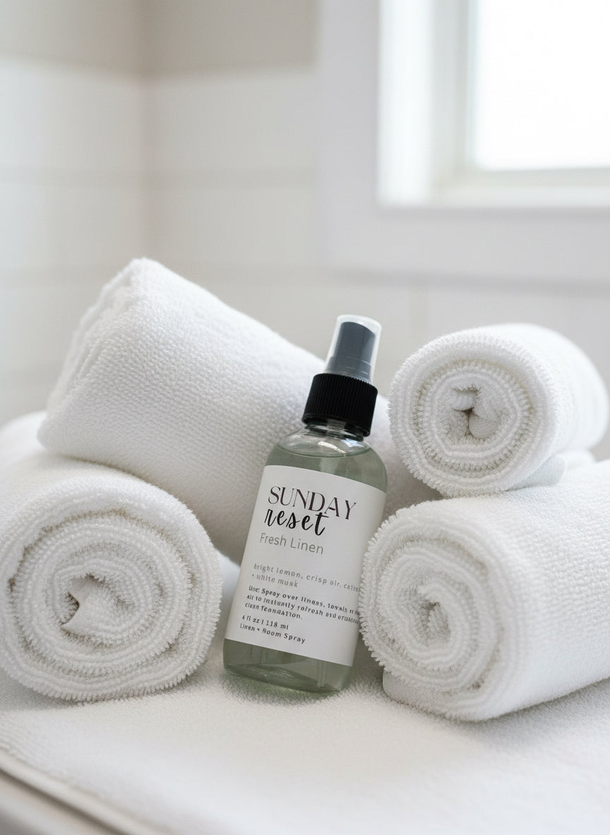 Sunday Reset Linen Spray | Fresh Linen