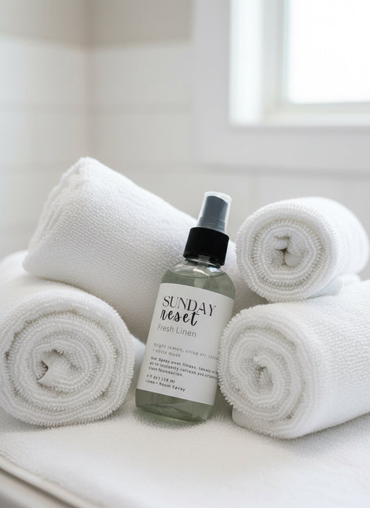 Sunday Reset Linen Spray | Fresh Linen