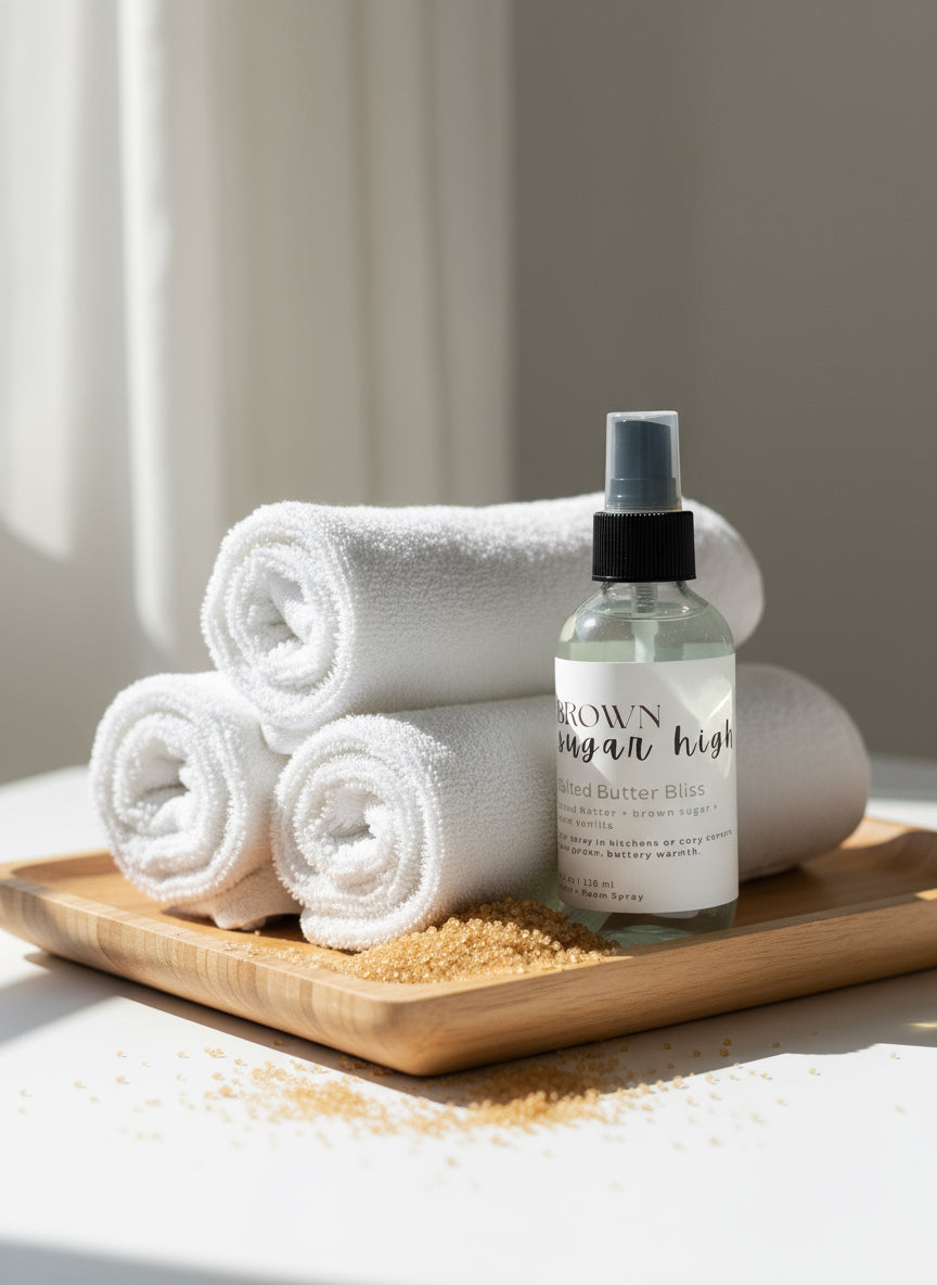 Brown Sugar High Linen Spray | Salted Butter Bliss