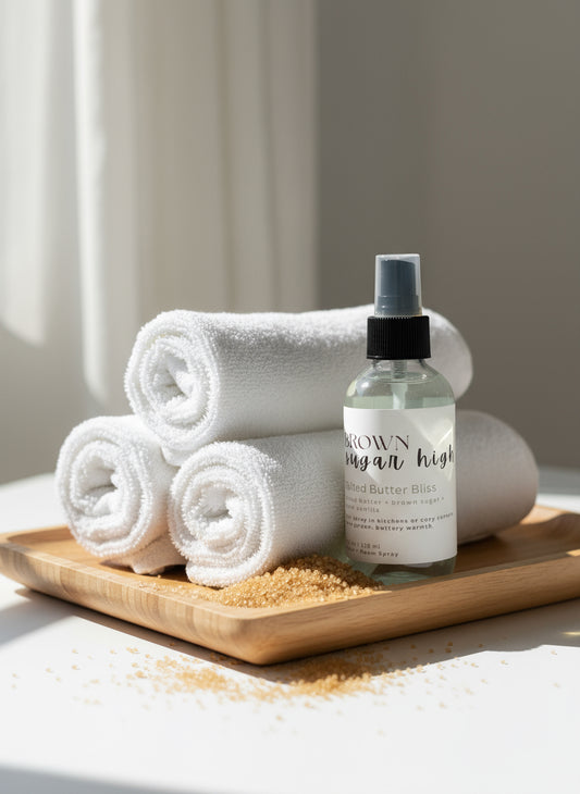 Brown Sugar High Linen Spray | Salted Butter Bliss
